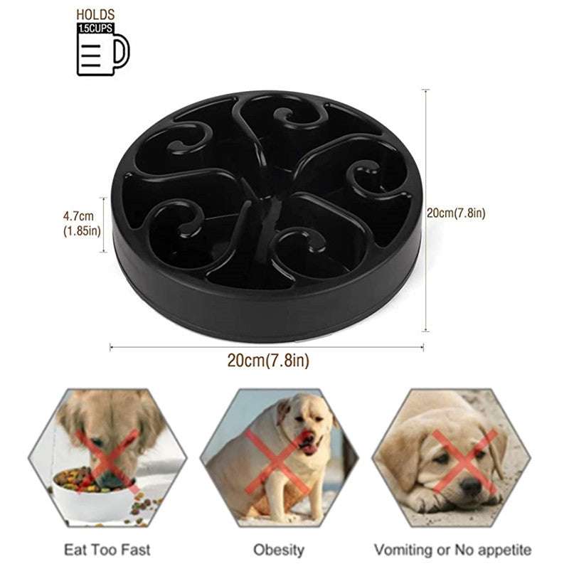 Pet Slow Feeder Bowl