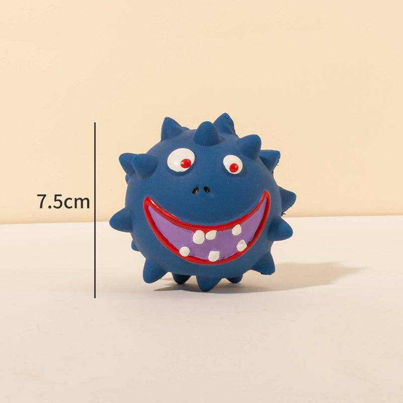 Squeaky Dog Toy Set - Durable Latex Balls for All Dogs' Playtime pets.