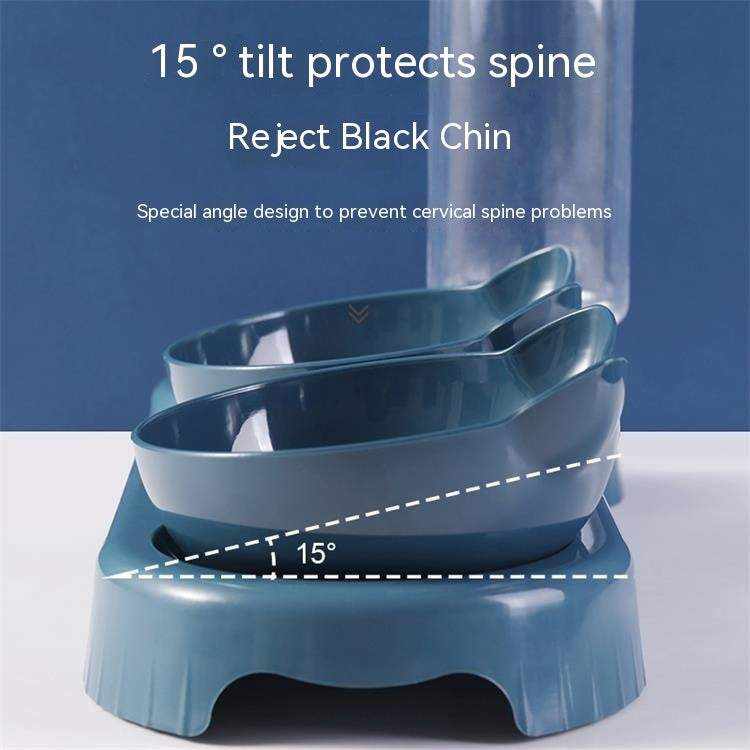 Anti-Tumble Cat Bowl