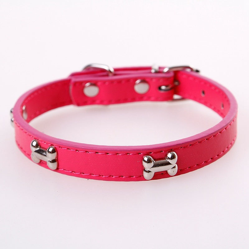 Fashionable PU Pet Collar