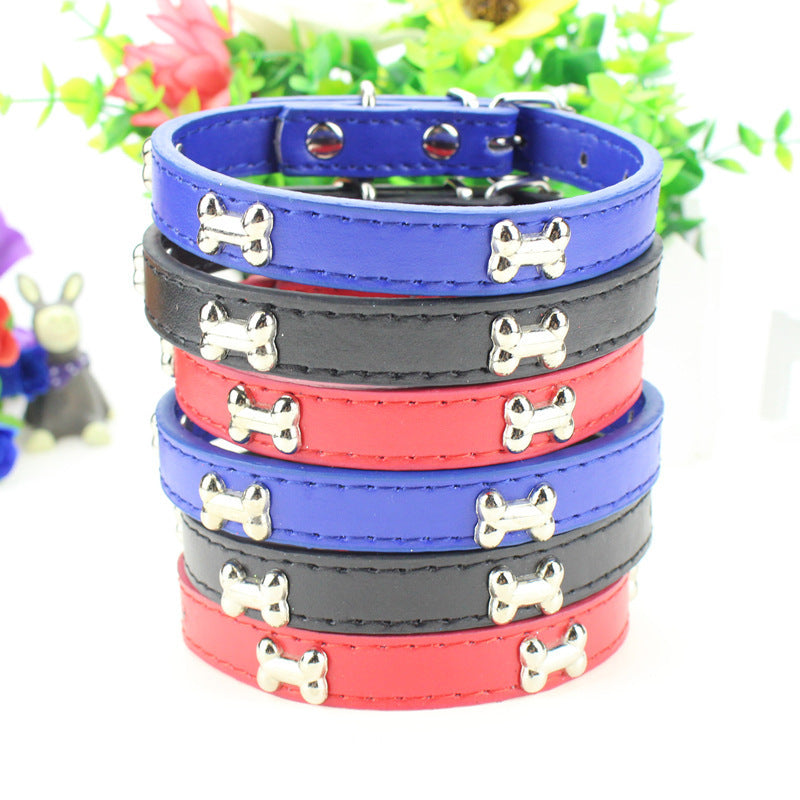 Fashionable PU Pet Collar